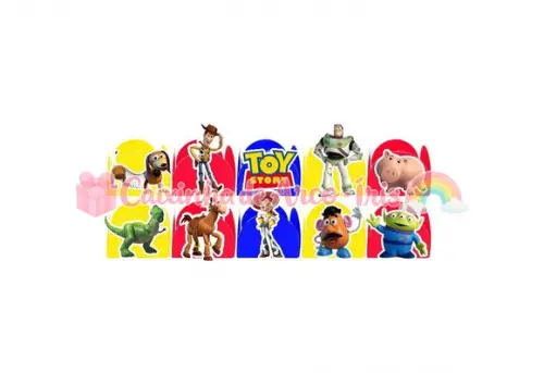 100 Forminhas / Toppers: Toy Story