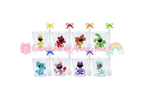 Copinhos com Colherzinhas: Smiling Critters
