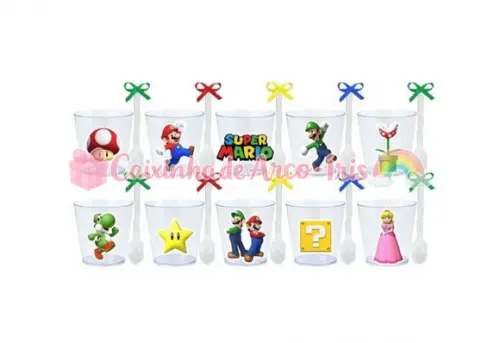 Copinhos com Colherzinhas: Super Mario Bros