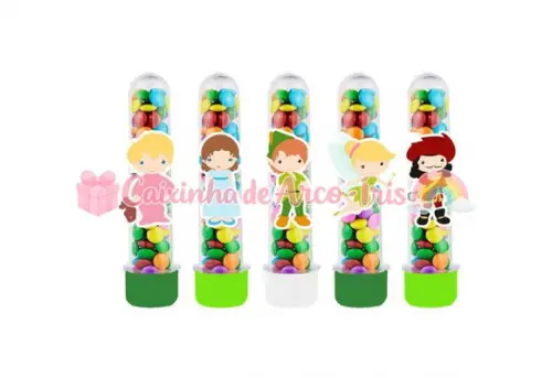 Apliques para Tubetes: Peter Pan