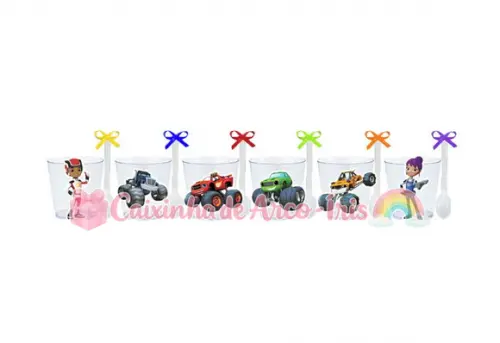 Copinhos com Colherzinhas: Blaze And The Monster Machines