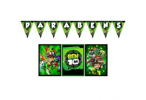 Bandeirola / Pôsteres - Ben 10