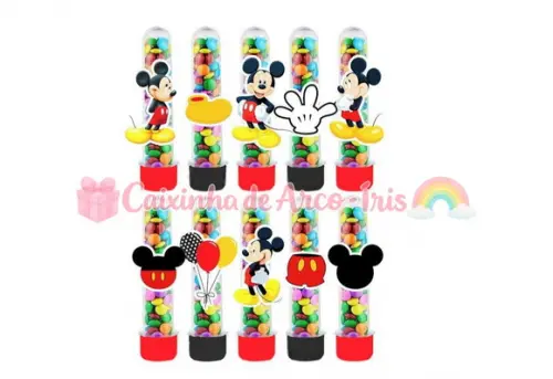 Apliques para Tubetes: Mickey Mouse