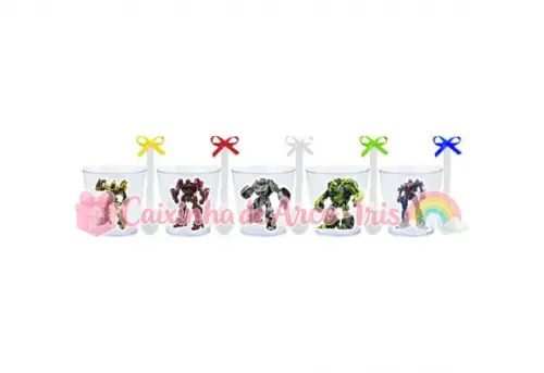 Copinhos com Colherzinhas: Transformers