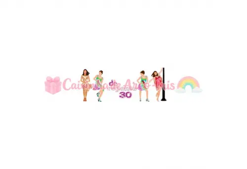 100 Mini Apliques 3,5cm: de Repente 30