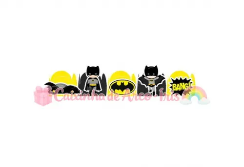 100 Forminhas / Toppers: Batman