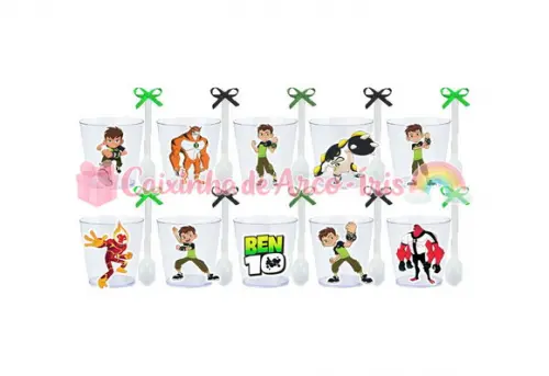 Copinhos com Colherzinhas: Ben 10