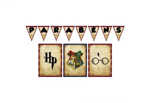 Bandeirola / Pôsteres - Harry Potter