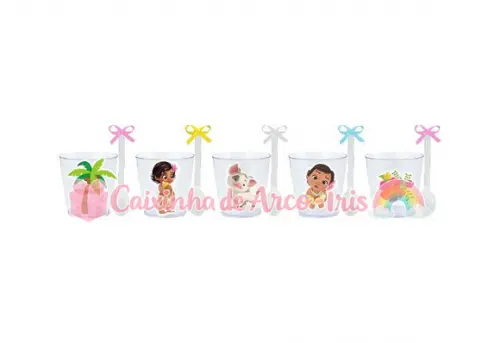 Copinhos com Colherzinhas: Moana Baby