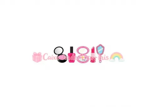 100 Mini Apliques 3,5cm: Maquiagem