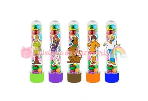 Apliques para Tubetes: Scooby-doo