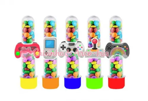 Apliques para Tubetes: Video Game