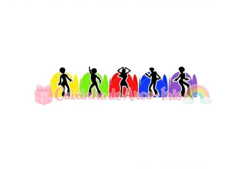 100 Forminhas / Toppers: Discoteca