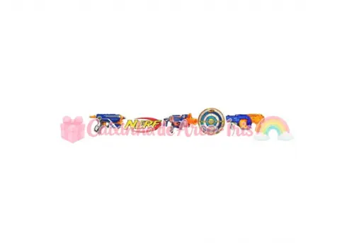 100 Mini Apliques 3,5cm: Nerf