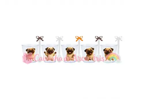 Copinhos com Colherzinhas: Pug