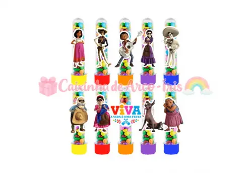 Apliques para Tubetes: Viva - a Vida É Uma Festa