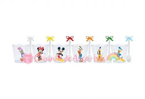 Copinhos com Colherzinhas: Turma do Mickey