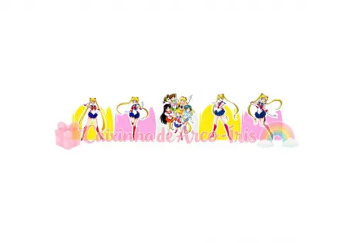 100 Forminhas / Toppers: Sailor Moon