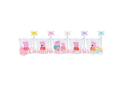 Copinhos com Colherzinhas: Pepa Pig