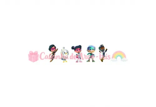 100 Mini Apliques 3,5cm: Starbeam