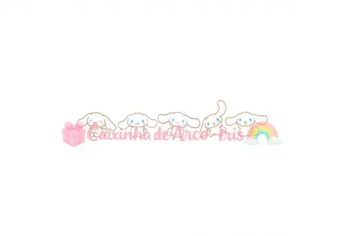 100 Mini Apliques 3,5cm: Cinnamoroll