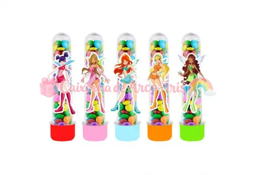 Apliques para Tubetes: Clube das Winx