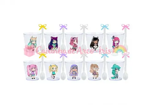Copinhos com Colherzinhas: Gacha Life