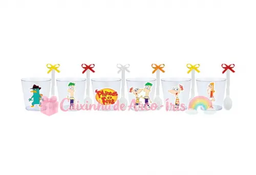 Copinhos com Colherzinhas: Phineas e Ferb