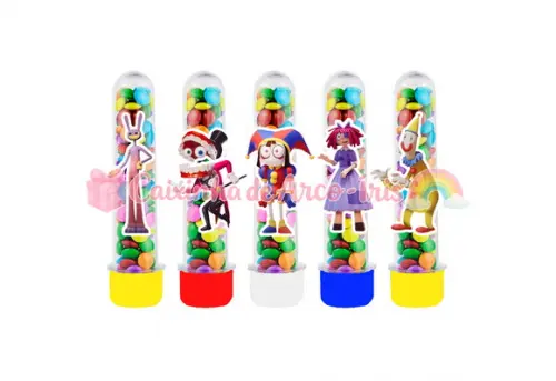Apliques para Tubetes: The Amazing Digital Circus
