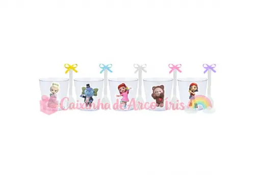 Copinhos com Colherzinhas: Rainbow Ruby