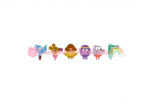 100 Mini Apliques 3,5cm: Hey Duggee