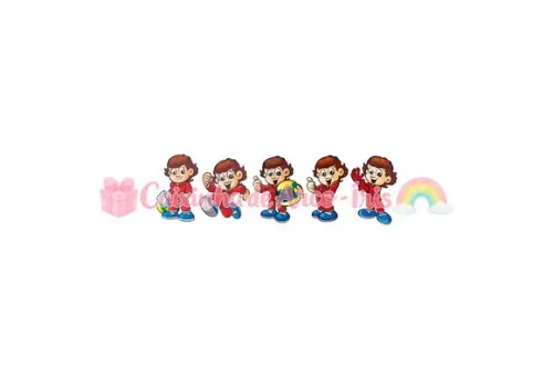 100 Mini Apliques 3,5cm: Senninha