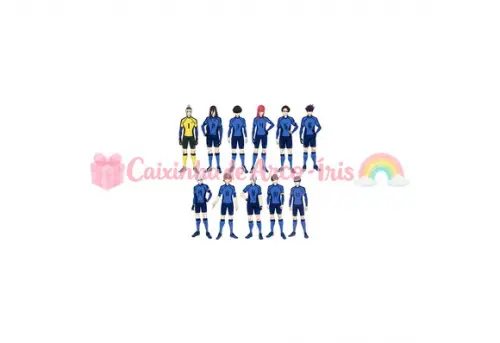 100 Mini Apliques 3,5cm: Blue Lock