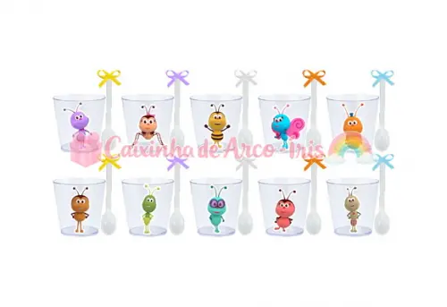 Copinhos com Colherzinhas: Bichikids