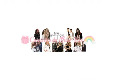 100 Mini Apliques 3,5cm: Gossip Girl