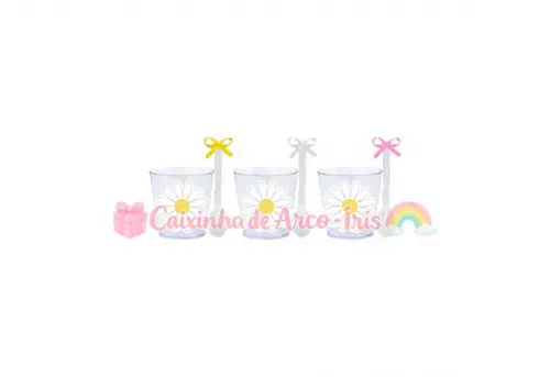 Copinhos com Colherzinhas: Margaridas