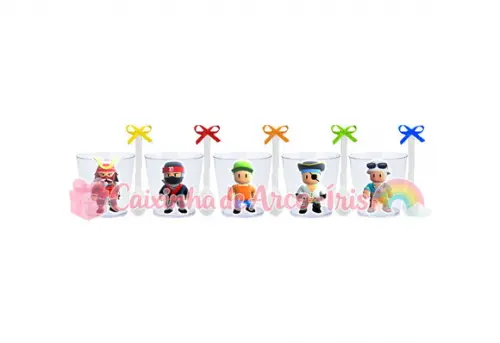 Copinhos com Colherzinhas: Stumble Guys
