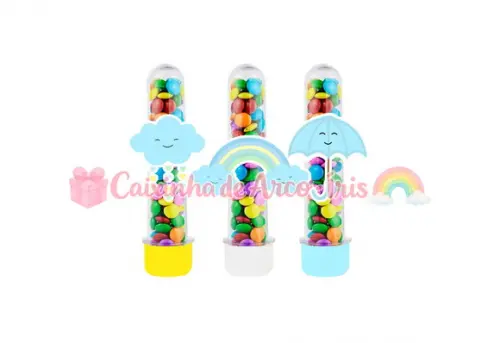 Apliques para Tubetes: Chuva de Bençãos