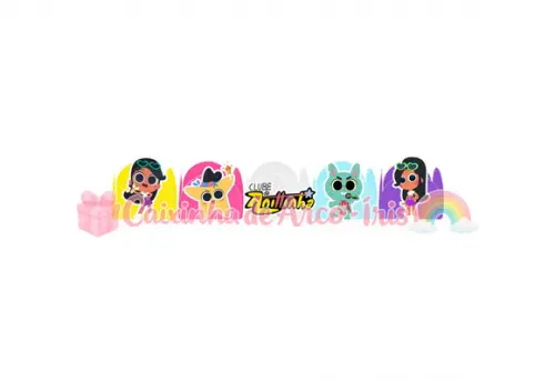 100 Forminhas / Toppers: Clube da Anittinha