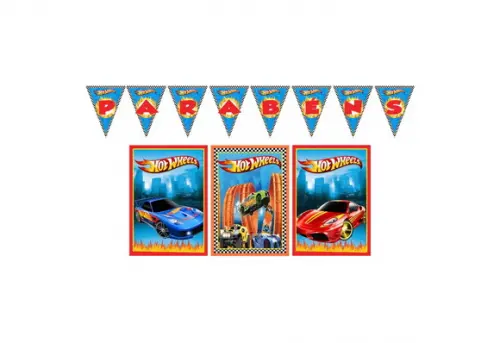 Bandeirola / Pôsteres - Hot Wheels