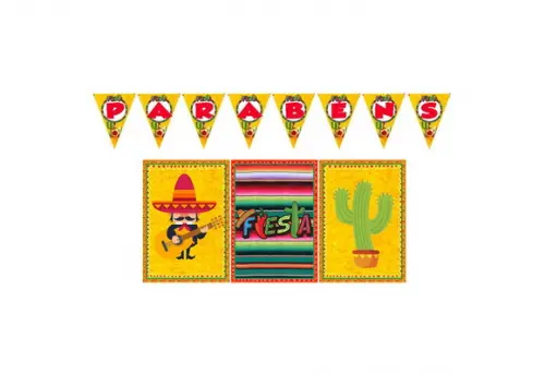 Bandeirola / Pôsteres - Festa Mexicana