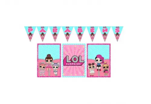 Bandeirola / Pôsteres - Lol Surprise