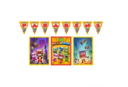 Bandeirola / Pôsteres - My Talking Tom Hero Dash