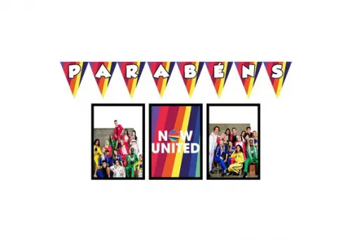 Bandeirola / Pôsteres - Now United