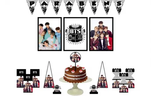 Kit Festa - Bts