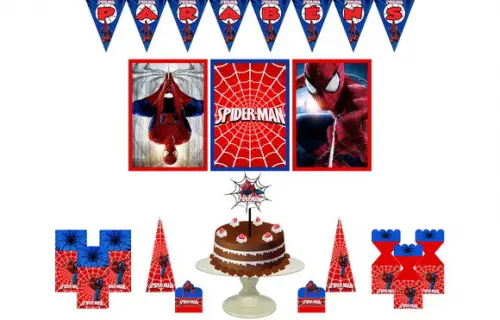 Kit Festa - Homem-aranha