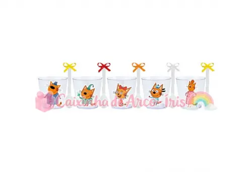 Copinhos com Colherzinhas: Kid-e-cats
