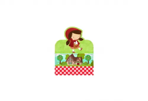 Porta Bis Duplo - Chapeuzinho Vermelho