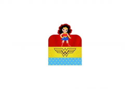 Porta Bis Duplo - Mulher Maravilha Cute