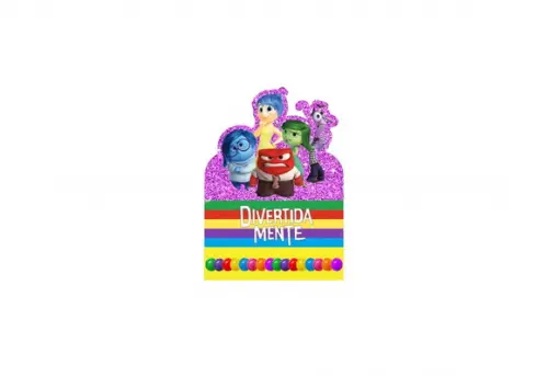Porta Bis Duplo - Divertida Mente
